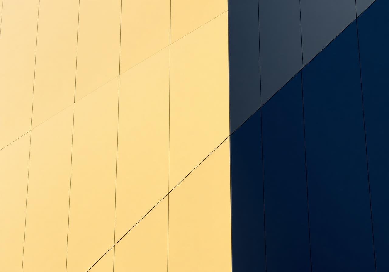 Modern architectural detail