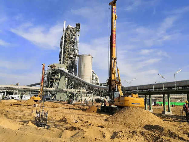 Cement Plant Silo & Conveyor Foundations